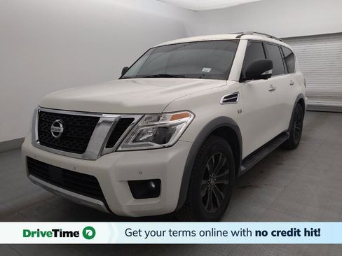 Used 2018 Nissan Armada Platinum w/ Captain Seat Package image 1