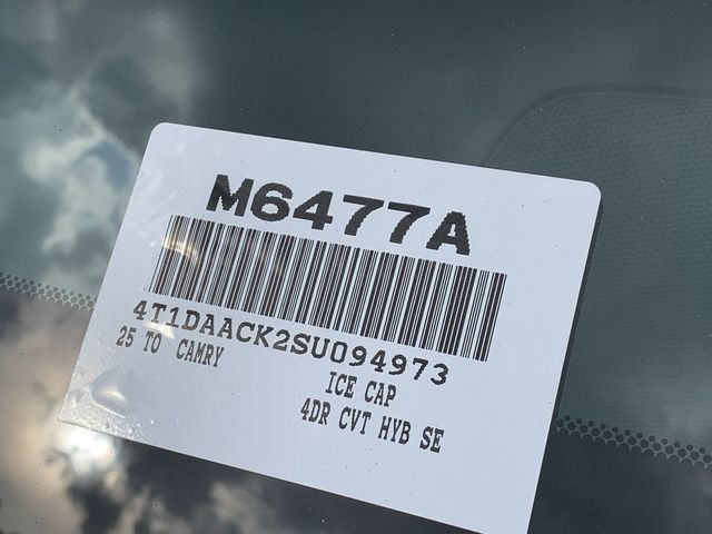 Used 2025 Toyota Camry SE w/ Multimedia Upgrade Package FWD image 47
