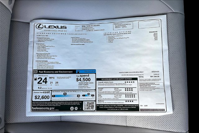 New 2026 Lexus RX 350 Premium w/ Accessory Package (2T) AWD/4WD image 14