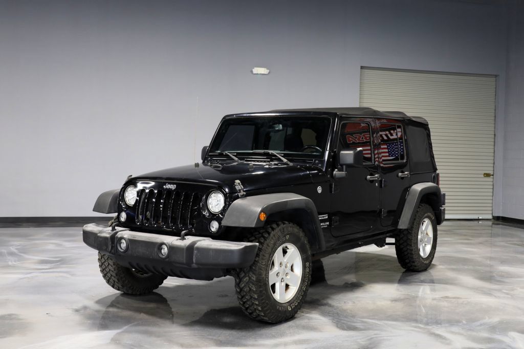 Used 2017 Jeep Wrangler Unlimited Sport w/ Quick Order Package 24S AWD/4WD image 3