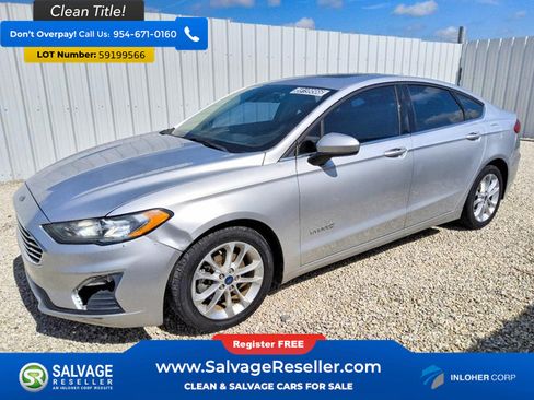Used 2019 Ford Fusion SE FWD image 1