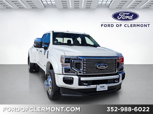 Used 2021 Ford F450 Platinum w/ FX4 Off-Road Package image 1