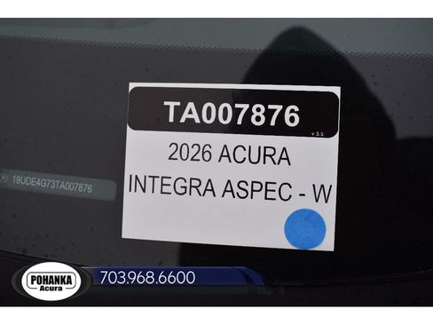 New 2026 Acura Integra A-Spec FWD image 34