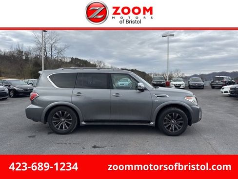 Used 2017 Nissan Armada Platinum w/ Captain Seat Package image 1