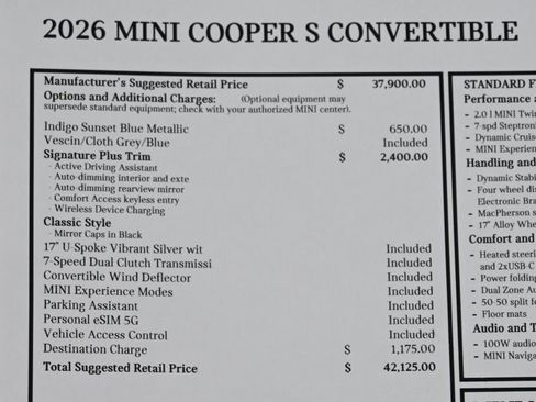 New 2026 MINI Cooper S image 32