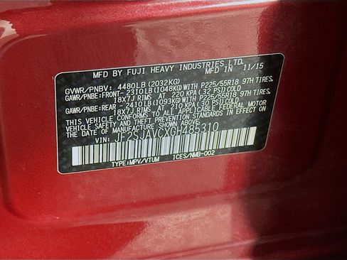 Used 2016 Subaru Forester 2.5i Touring AWD/4WD image 12