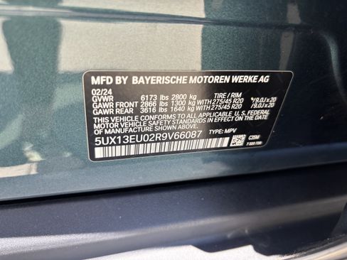 Used 2024 BMW X5 sDrive40i w/ Parking Assistance Package RWD image 37