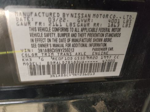 Used 2022 Nissan Sentra SV FWD image 33