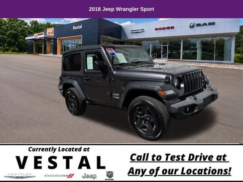 Used 2018 Jeep Wrangler Sport AWD/4WD image 1