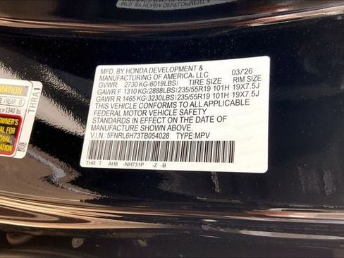 New 2026 Honda Odyssey Sport-L image 20