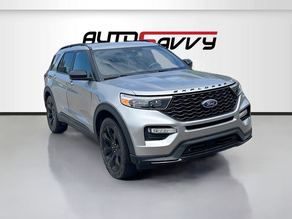 Used 2023 Ford Explorer ST-Line w/ Class IV Trailer Tow Package RWD image 1