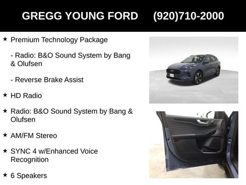 New 2025 Ford Escape ST-Line Elite w/ Premium Technology Package image 13