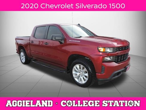 Used 2020 Chevrolet Silverado 1500 Custom w/ Infotainment Package RWD image 1