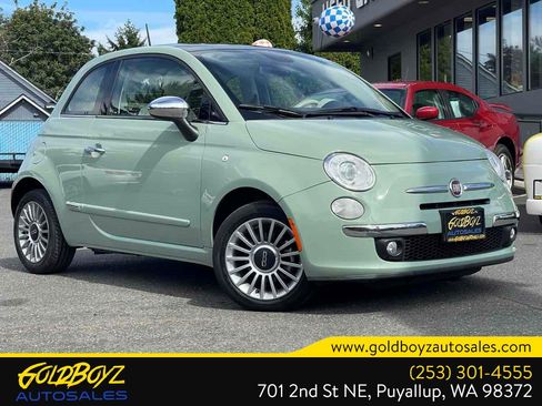 Used 2013 FIAT 500 Lounge w/ Luxury Leather Pkg FWD image 1