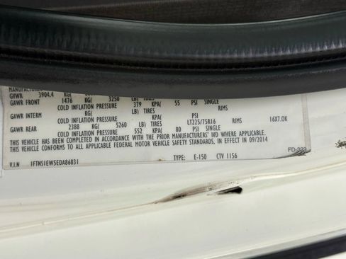 Used 2014 Ford E-150 and Econoline 150 Extended image 46