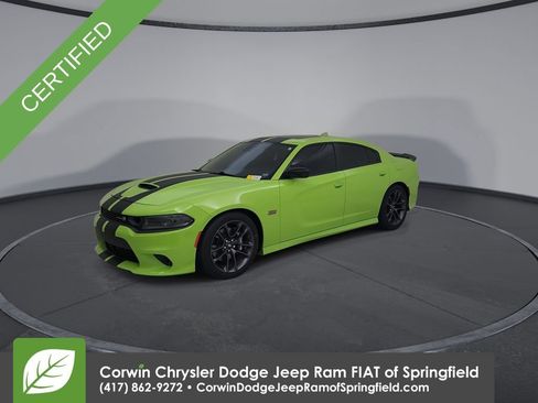 Certified 2023 Dodge Charger Scat Pack w/ Plus Group RWD image 8