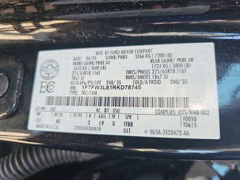 Used 2024 Ford F150 XLT w/ Tow/Haul Package image 33