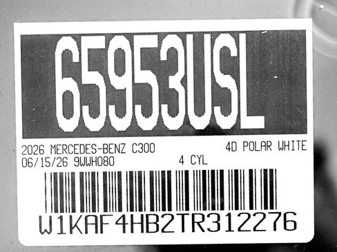 Certified 2026 Mercedes-Benz C 300 4MATIC Sedan image 24