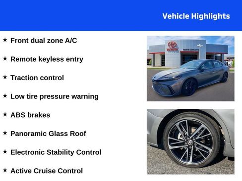 Used 2025 Toyota Camry XSE FWD image 4