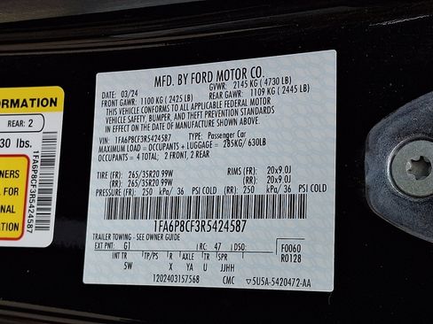 Used 2024 Ford Mustang GT Premium RWD image 26