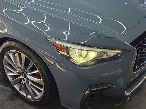 Used 2022 INFINITI Q50 Red Sport 400 w/ Carbon Fiber Package image 22