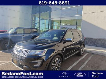 Used 2017 Ford Explorer Platinum