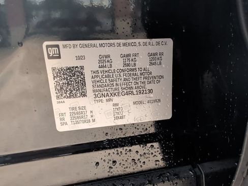 Used 2024 Chevrolet Equinox LT w/ LPO, Cargo Package FWD image 27