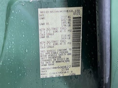 Used 2022 Nissan Frontier Pro-X w/ Pro-X Premium Package image 11