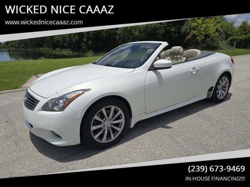 Used 2013 INFINITI G37 Sport w/ Premium Pkg image 1
