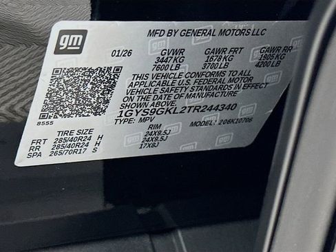 New 2026 Cadillac Escalade Platinum Sport w/ LPO, ONYX Package image 21