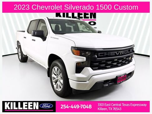 Used 2023 Chevrolet Silverado 1500 Custom image 1