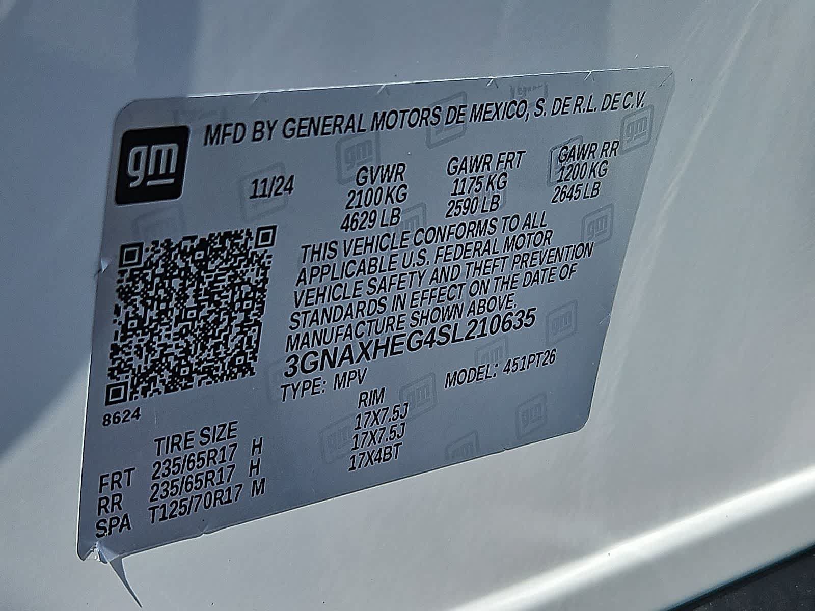 Used 2025 Chevrolet Equinox LT w/ Convenience Package II FWD image 39