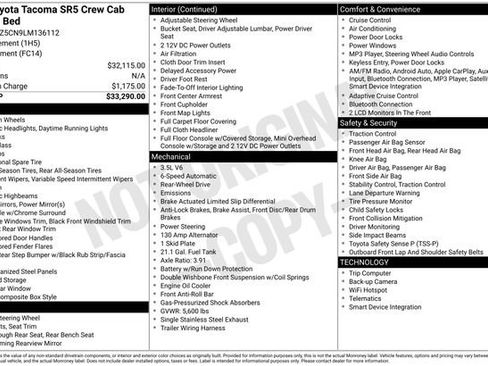Used 2020 Toyota Tacoma SR5 image 2