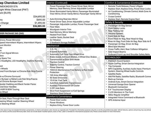 Used 2019 Jeep Cherokee Limited image 2