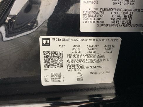 Used 2023 Chevrolet Silverado 1500 High Country w/ High Country Premium Package image 12