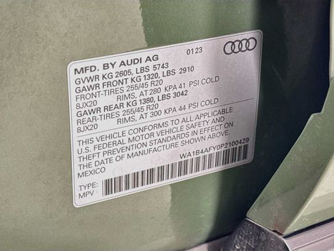 Used 2023 Audi SQ5 Premium Plus w/ Premium Plus Package AWD/4WD image 33