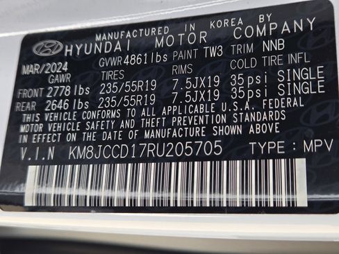 Used 2024 Hyundai Tucson SEL AWD/4WD image 13