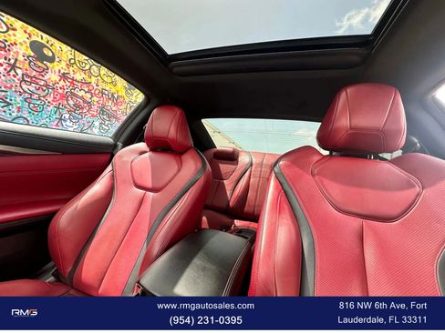 Used 2019 INFINITI Q60 Red Sport 400 w/ Cargo Package image 17