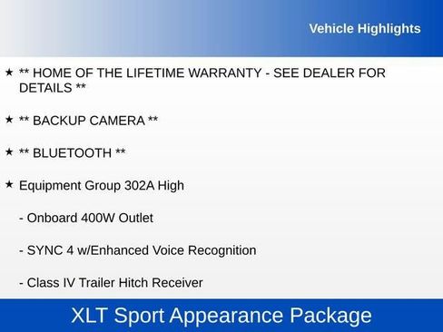 Used 2023 Ford F150 XLT w/ Equipment Group 302A High image 10