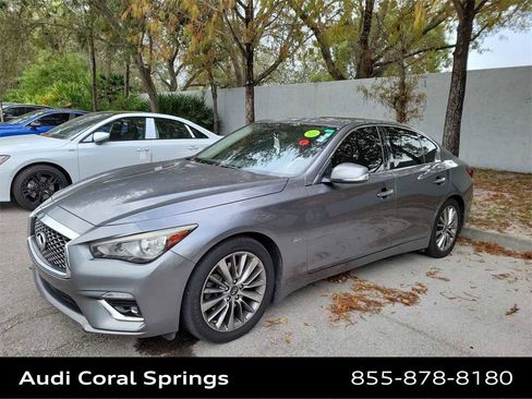 Used 2019 INFINITI Q50 Luxe w/ Cargo Package (L96) image 3