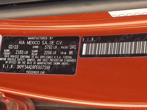 Certified 2023 Kia Forte GT-Line FWD image 28