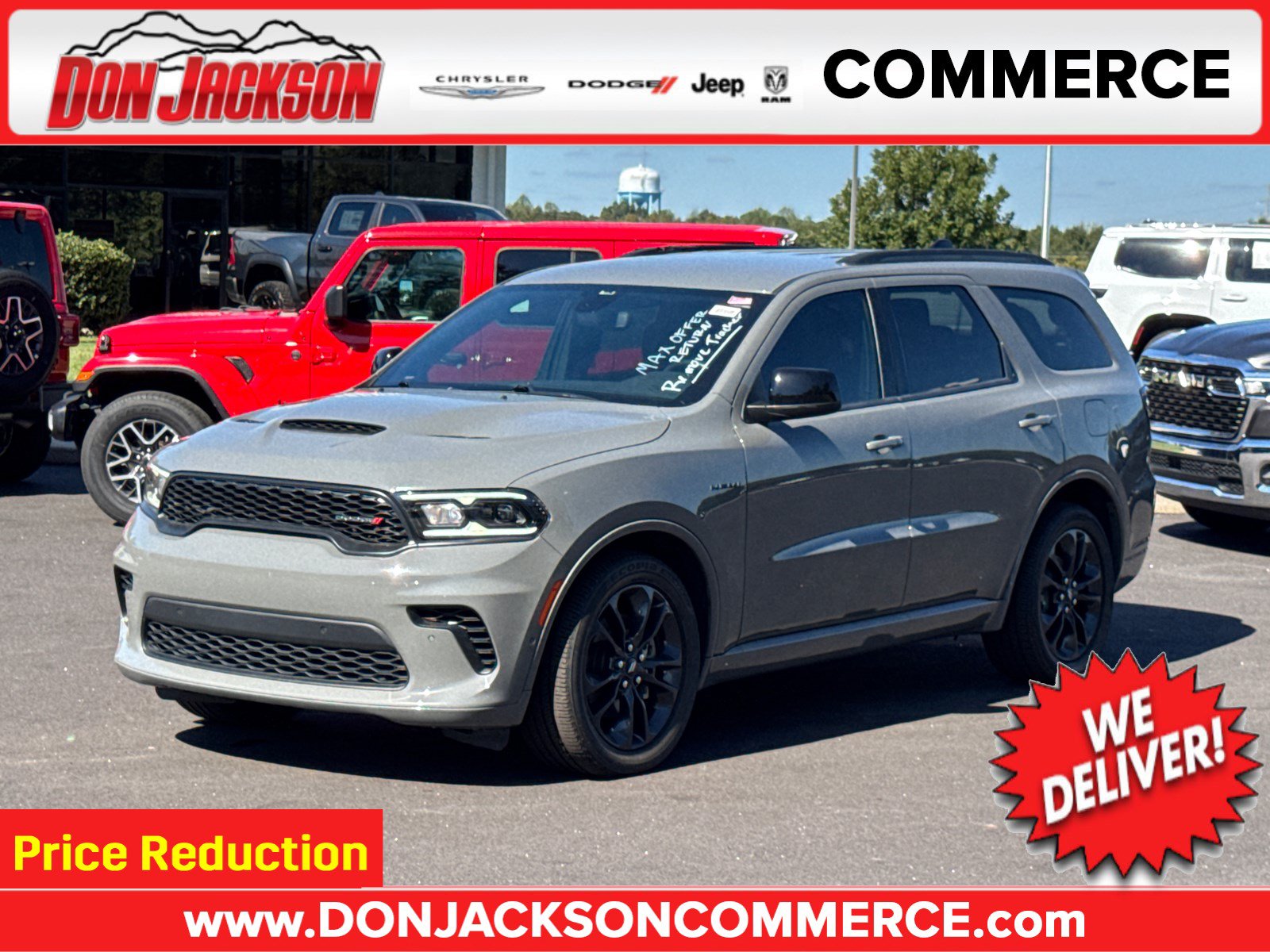 Certified 2025 Dodge Durango R/T w/ Blacktop Package AWD/4WD image 1