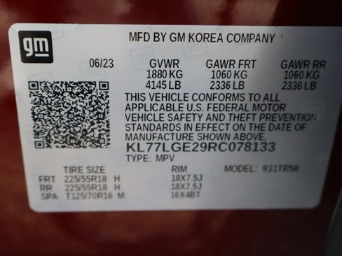 Used 2024 Chevrolet Trax RS w/ Sunroof Package image 40