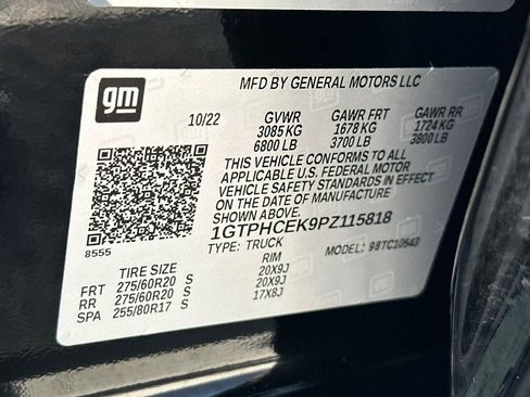 Used 2023 GMC Sierra 1500 Elevation w/ LPO, Elevation Black Package image 40