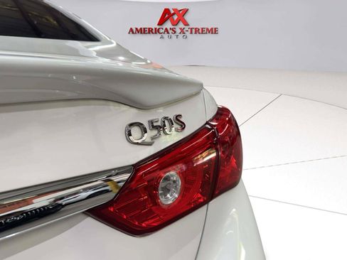 Used 2016 INFINITI Q50 Red Sport 400 AWD/4WD image 19