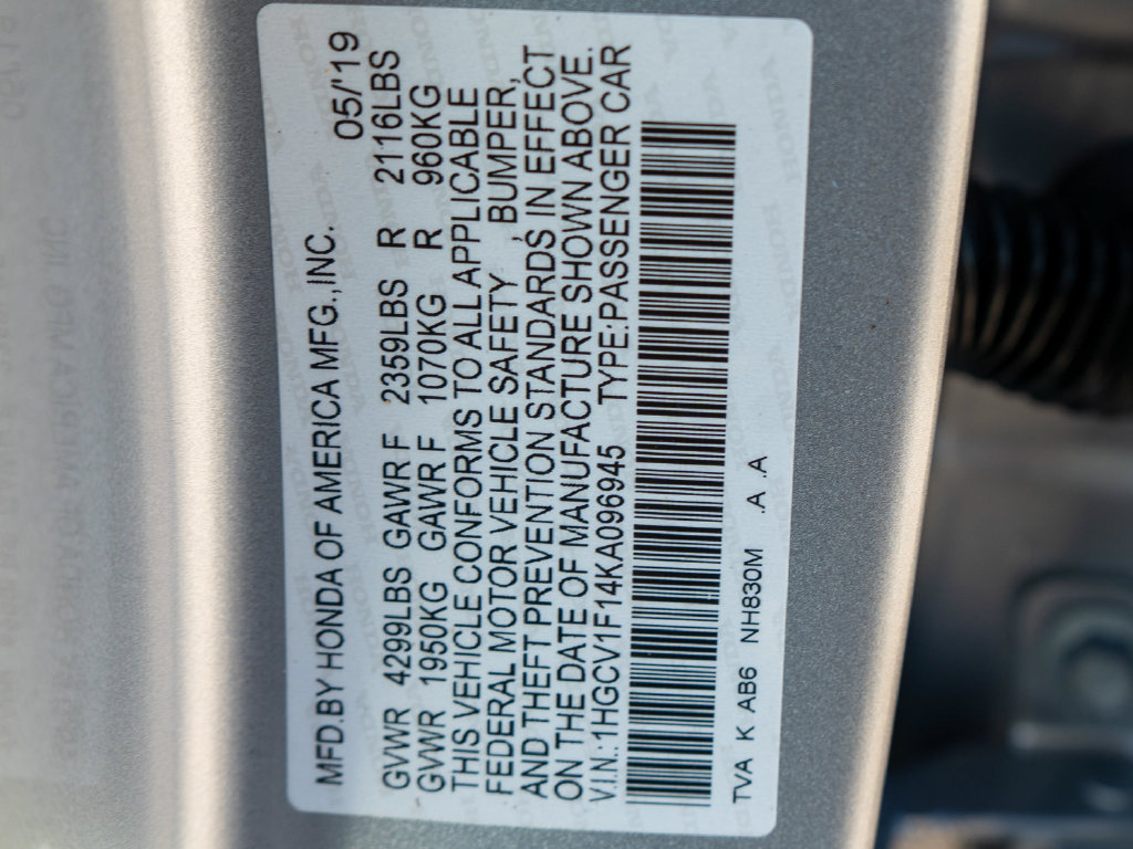 Used 2019 Honda Accord LX image 34