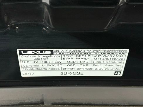 Used 2021 Lexus LC 500 Coupe w/ Touring Package image 45