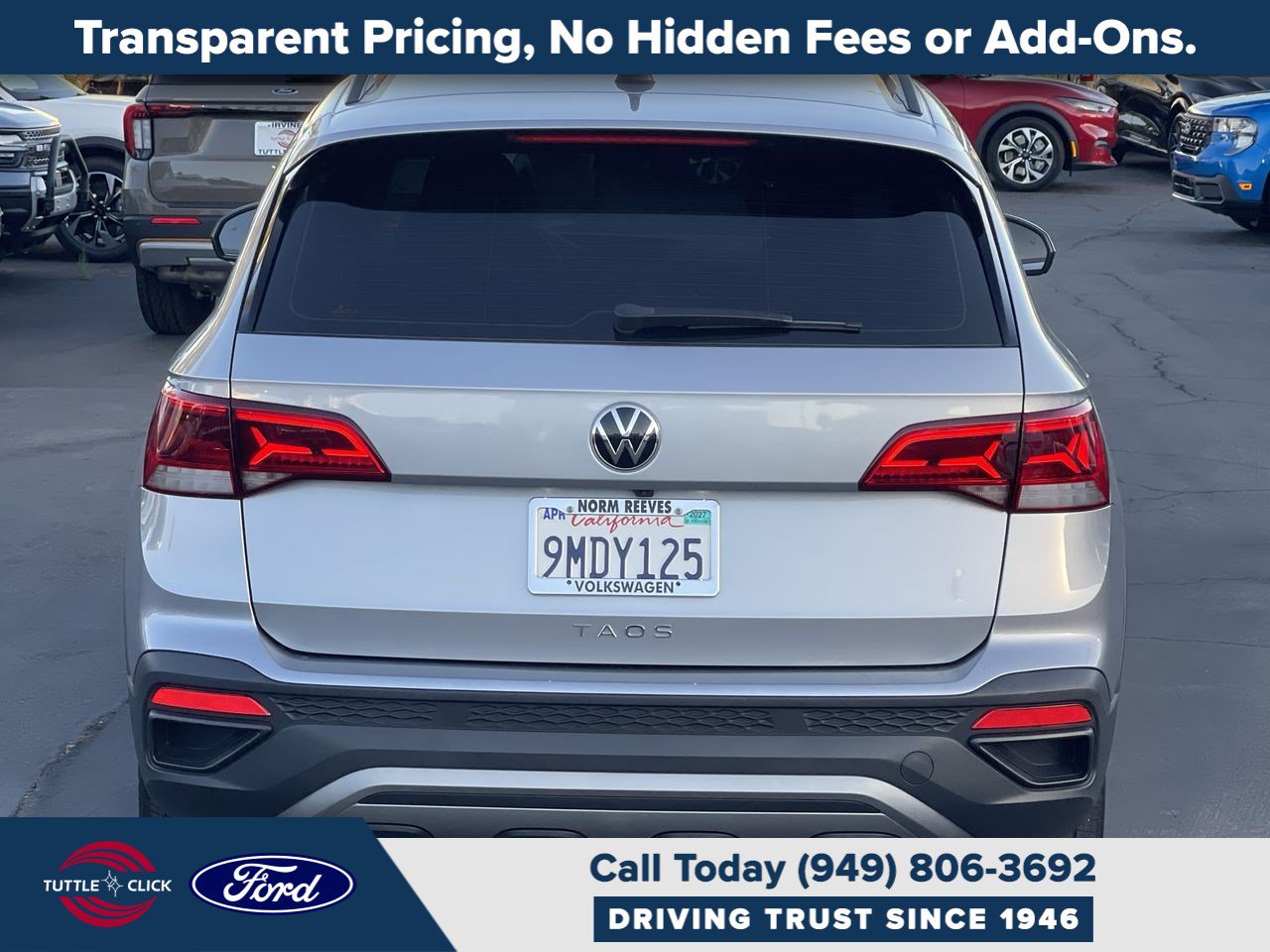 Used 2024 Volkswagen Taos S FWD image 7