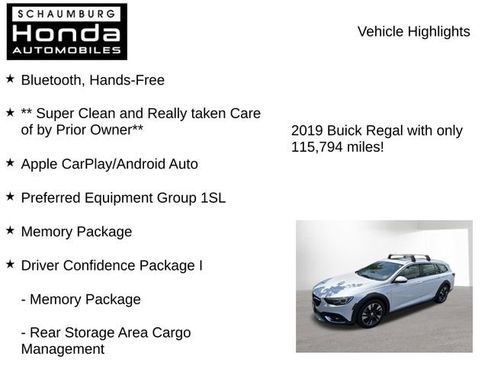 Used 2019 Buick Regal Essence w/ Driver Confidence Package I AWD/4WD image 8