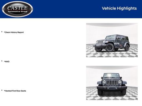 Used 2017 Jeep Wrangler Unlimited Sahara w/ Connectivity Group AWD/4WD image 4